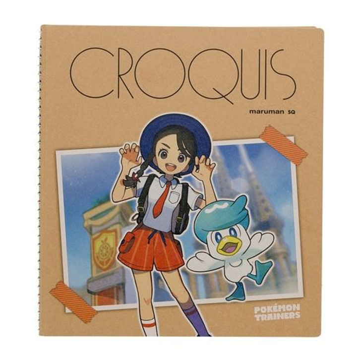 Pokemon Center Original Pokemon Center Original Croquis Sketch Book - Scarlet (Pokemon Trainers)