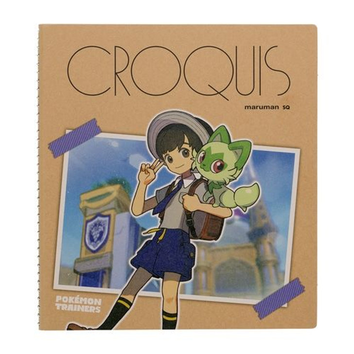 Pokemon Center Original Pokemon Center Original Croquis Sketch Book - Violet (Pokemon Trainers)