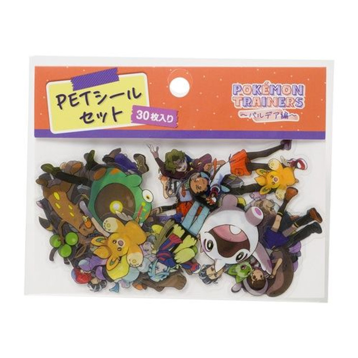 Pokemon Center Original Sticker Set - Paldea Edition (Pokemon Trainers)