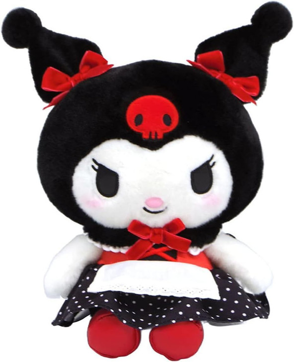 Nakajima Sanrio Plush Toy S Kuromi (Retro Red)