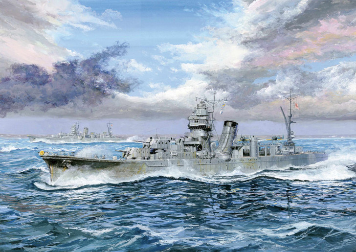 Fujimi Full Hull 1/700 IJN Light Cruiser Agano Full Hull Plastic Model