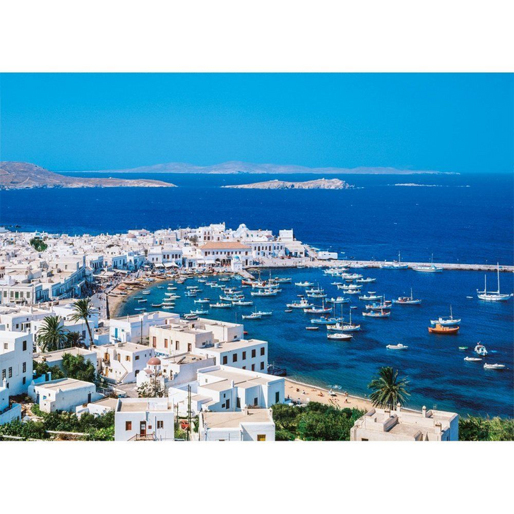 Yanoman Jigsaw Puzzle 12-51 Mykonos Island Greece (1000 S-Pieces) (4979817160565)