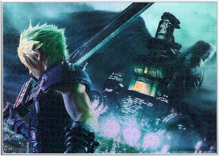 Square Enix Final Fantasy VII Remake Premium Jigsaw Puzzle Key Art Cloud & Sephiroth 1000pcs