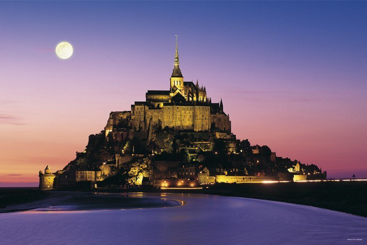 Yanoman Jigsaw Puzzle 15-23 Mont Saint-Michel (1500 S-Pieces) (4979817140239)