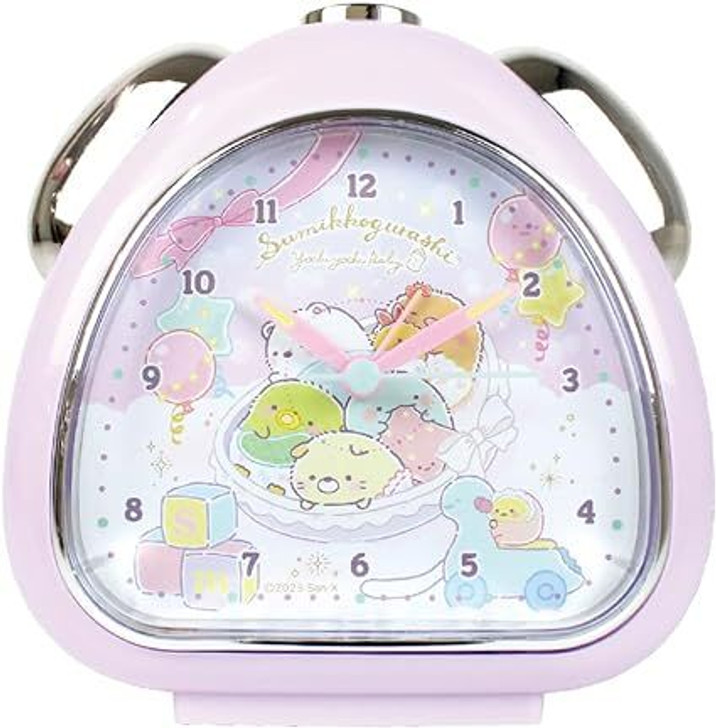T's Factory Sumikko Gurashi Rice Ball Shaped Clock - Sumikko Baby Cradle