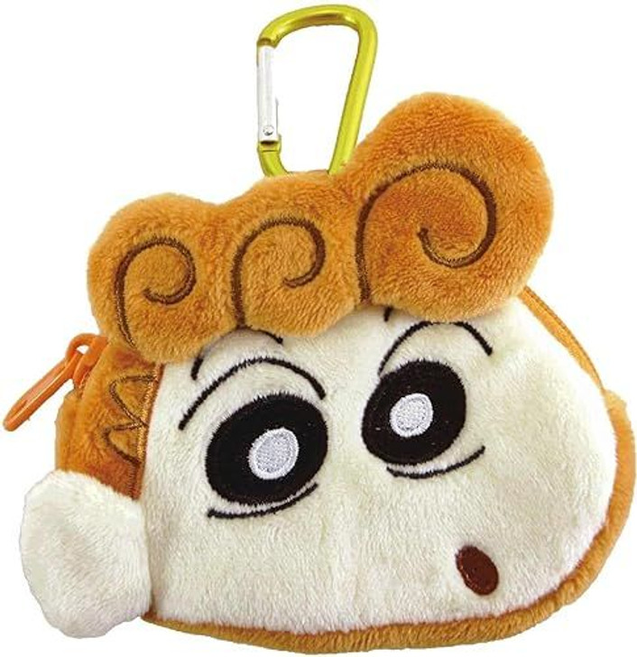 Unique730 Crayon Shin-chan Mini Pouch with Carabiner Himawari