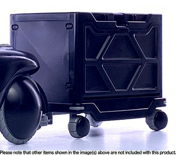 Kotobukiya 1/12 HAKOBU Cart & Container Black Ver. 2Pack Plastic Model Set