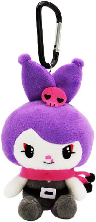 Nakajima Sanrio Carabiner Mascot Plush Kuromi Romina