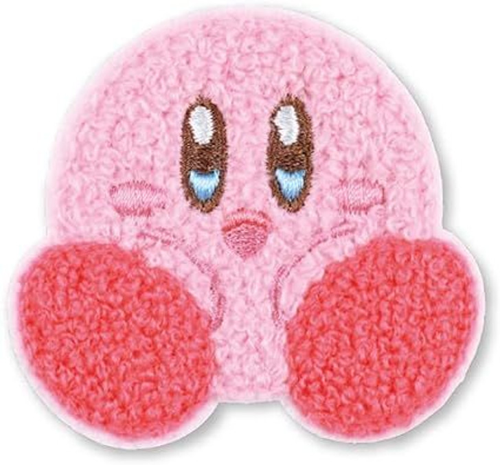 T's Factory Kirby Mokomoko Fluffy Embroidery Sticker Kirby