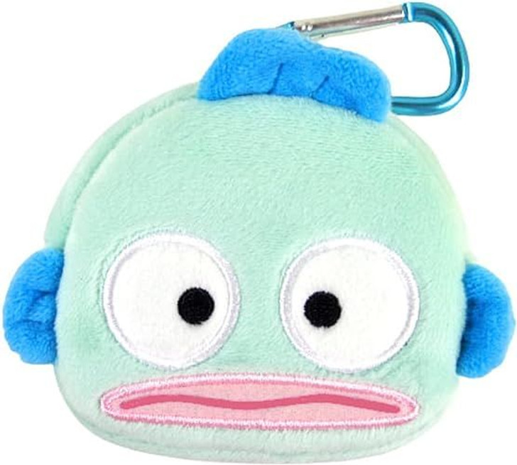 Nakajima Mascot Pouch with Carabiner - Sanrio Hangyodon