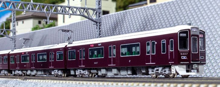 10-024 Hankyu Electric Railway Series 9300 Starter Set (4 Cars Set