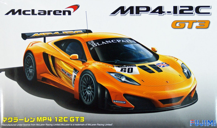 Fujimi RS-44 McLaren MP4-12C GT3 1/24 Scale Kit (4968728125558)