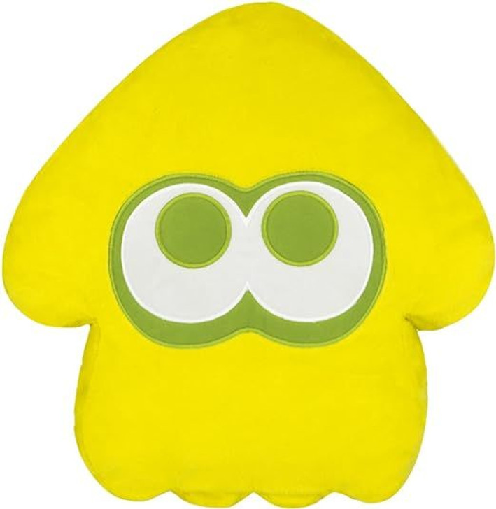 San-ei Plush Toy Splatoon 3 Cushion Squid Yellow