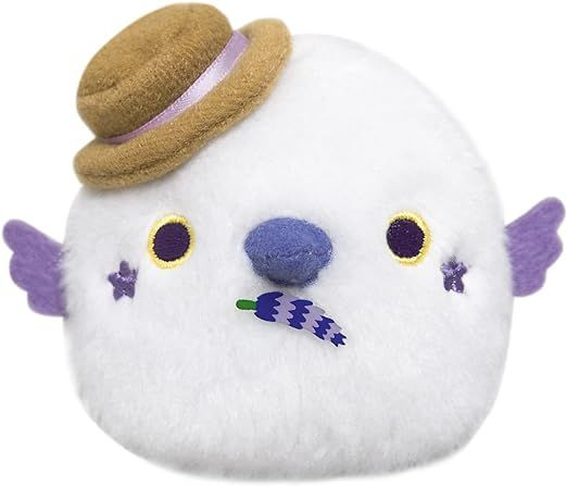 San-ei Plush Doll Japanese Local Lavender Shimaenaga