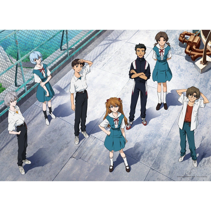 Yanoman Jigsaw Puzzle 639-07 Evangelion After School (500 Pieces) (4571341781850)
