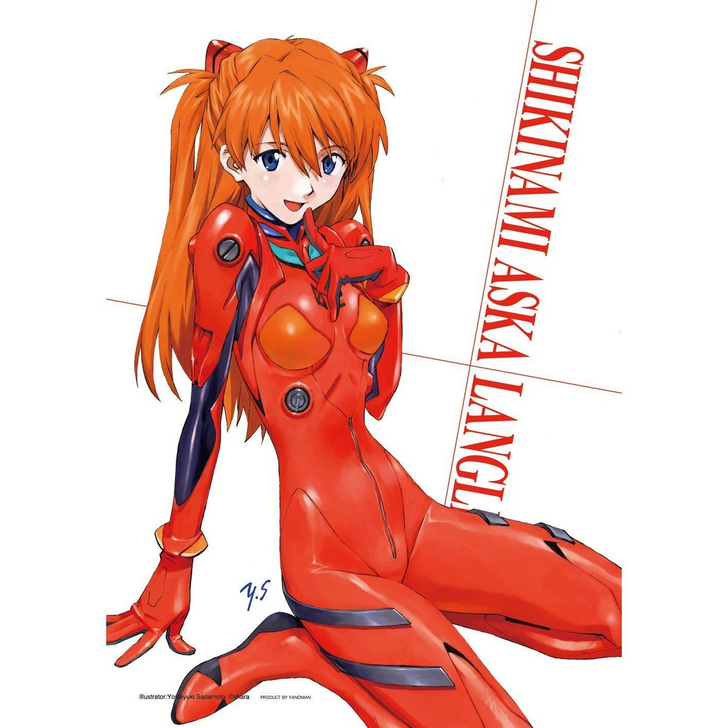 Yanoman Jigsaw Puzzle 639-09 Evangelion Asuka Langley Soryu (300 Small Pieces) (4571341781874)