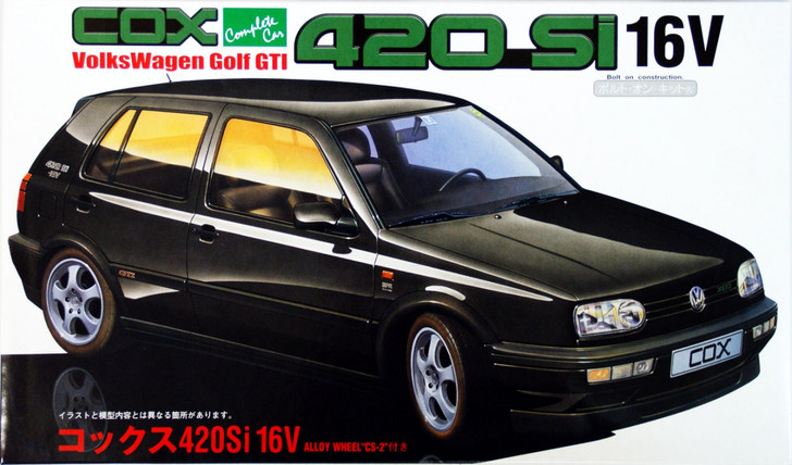 Fujimi RS-47 Golf GTI COX 420Si 16V 1/24 Scale Kit 124841 (4968728124841)
