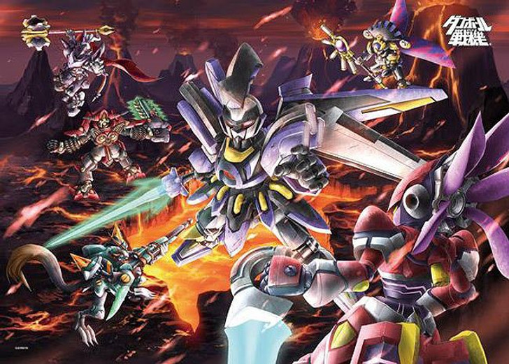 Ensky Jigsaw Puzzle Cardboard Fighter LBX BATTLE! (300 Pieces)