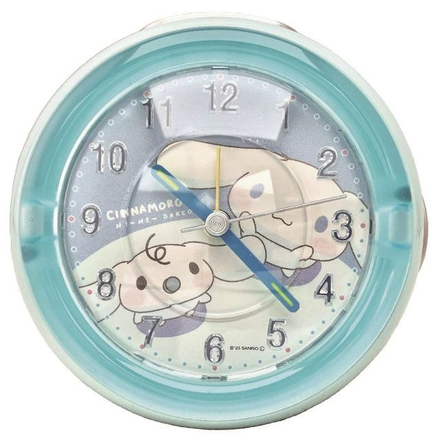 T's Factory Sanrio Alarm Clock with LED Light Hey Hey Hug Me! Cinnamoroll