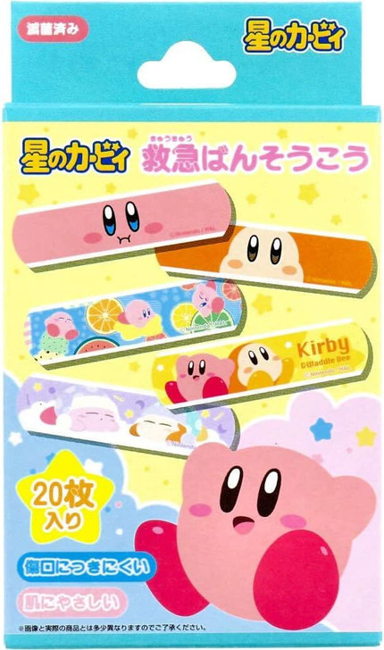 SK JAPAN Kirby Band-Aid Bandages