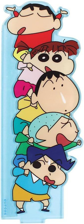 T's Factory Crayon Shin-chan Acrylic Memo Board - Kasukabe Defense Force