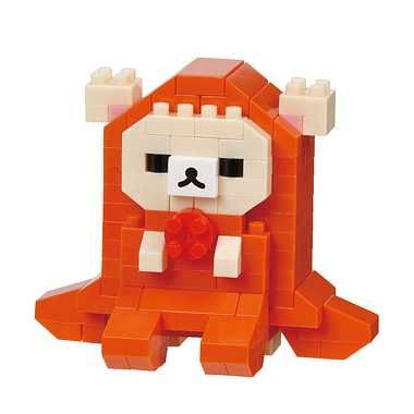 Nanoblock Rilakkuma - Korilakkuma Octopus Wiener
