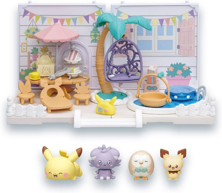 Takara Tomy Pokemon PokePeace House - Let's Party Garden Set