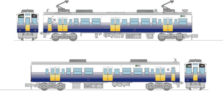 Tomytec Echizen Railway Type MC7000 2 Cars Set B (N scale)