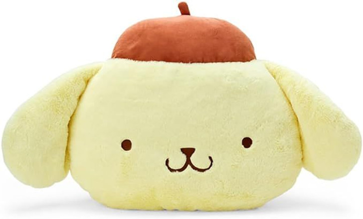 Sanrio Face Shaped Cushion (Medium) - Pom Pom Purin