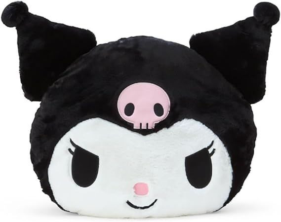Face Shaped Cushion (Medium) - Kuromi