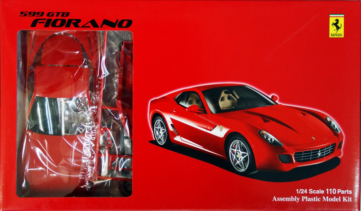 Fujimi RS-50 Ferrari 599 GTB Fiorano 1/24 Scale Kit (4968728122779)