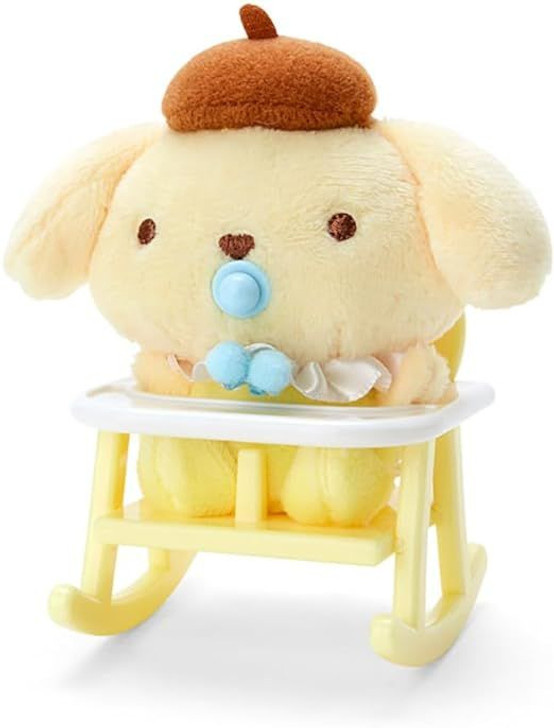 Sanrio Mascot Holder with Baby Chair - Pom Pom Purin