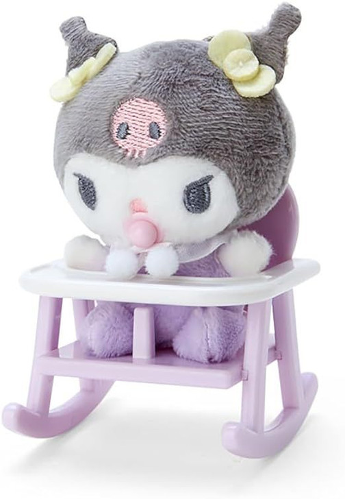 Sanrio Mascot Holder with Baby Chair - Kuromi