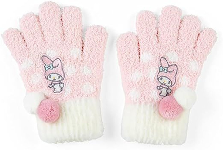 Sanrio Kids Soft Stretchy Gloves - My Melody