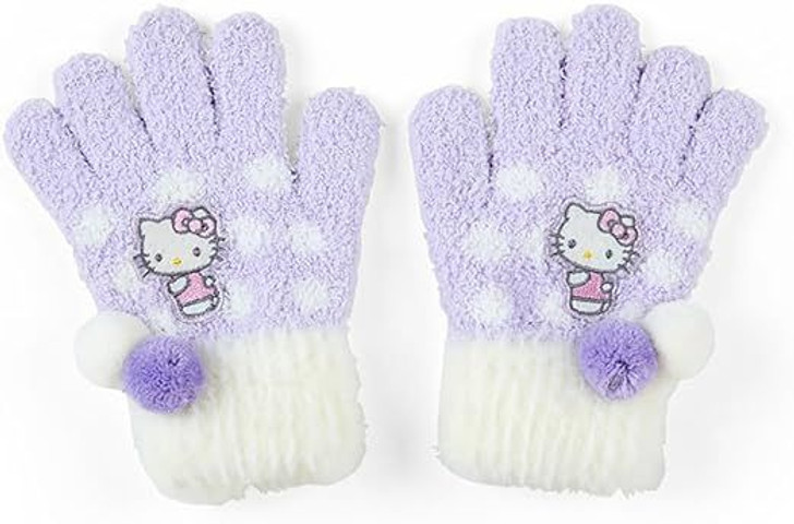 Sanrio Kids Soft Stretchy Gloves - Hello Kitty