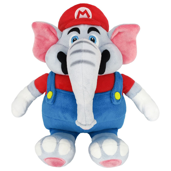 San-ei Super Mario Bros. Wonder: SMW01 Elephant Mario Plush (S)