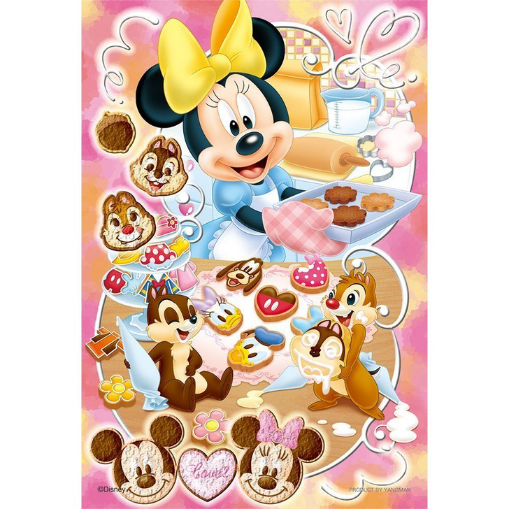 Yanoman Jigsaw Puzzle 98-645 Disney Minnie Mouse Pastry Chef (204 Small Pieces) (4979817986455)