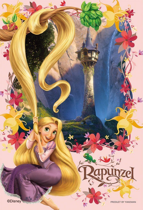 Yanoman Jigsaw Puzzle 98-647 Disney Tangled Rapunzel (204 Small Pieces) (4979817986479)