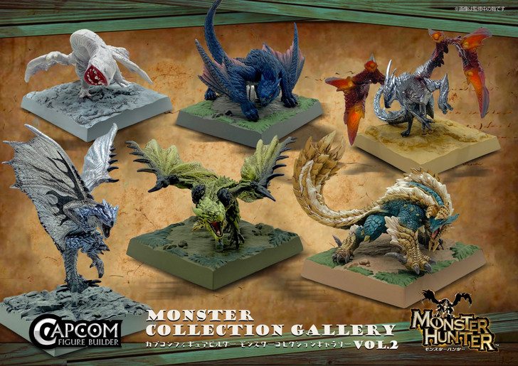 Capcom Figure Builder Monster Hunter Collection Gallery Vol.2 6pcs Box