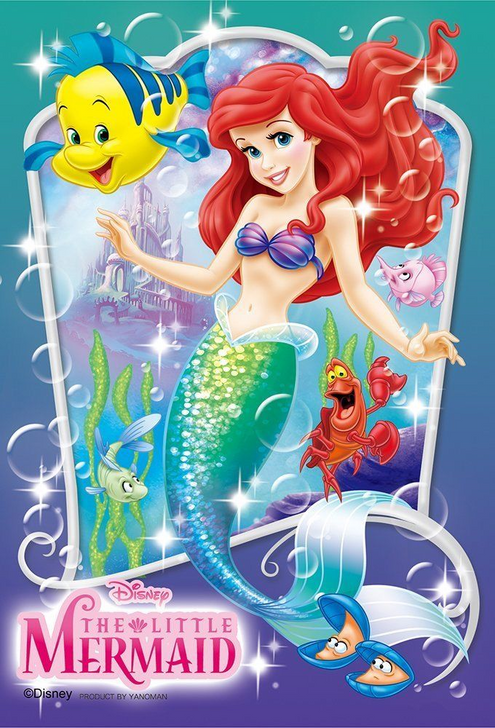 Yanoman Jigsaw Puzzle 98-648 Disney The Little Mermaid Ariel (204 Small Pieces) (4979817986486)