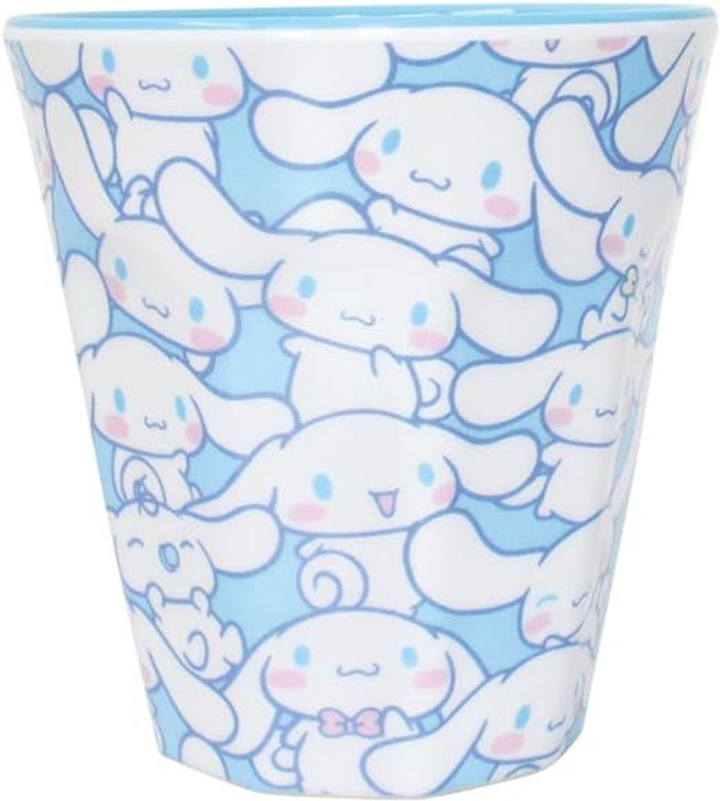 T's Factory Sanrio Melamine Cup - Sanrio Cinnamoroll (Gyugyu Pattern)