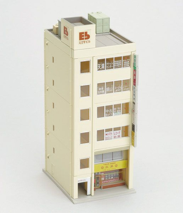 Kato 23-435A DioTown Business Building 2 (Ivory) (N scale)