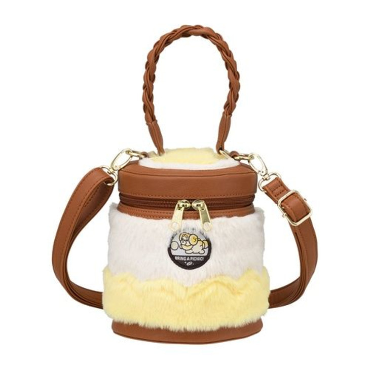 Pokemon Center Original Fluffy Bucket Bag Fidough (Bring A Picnic!)