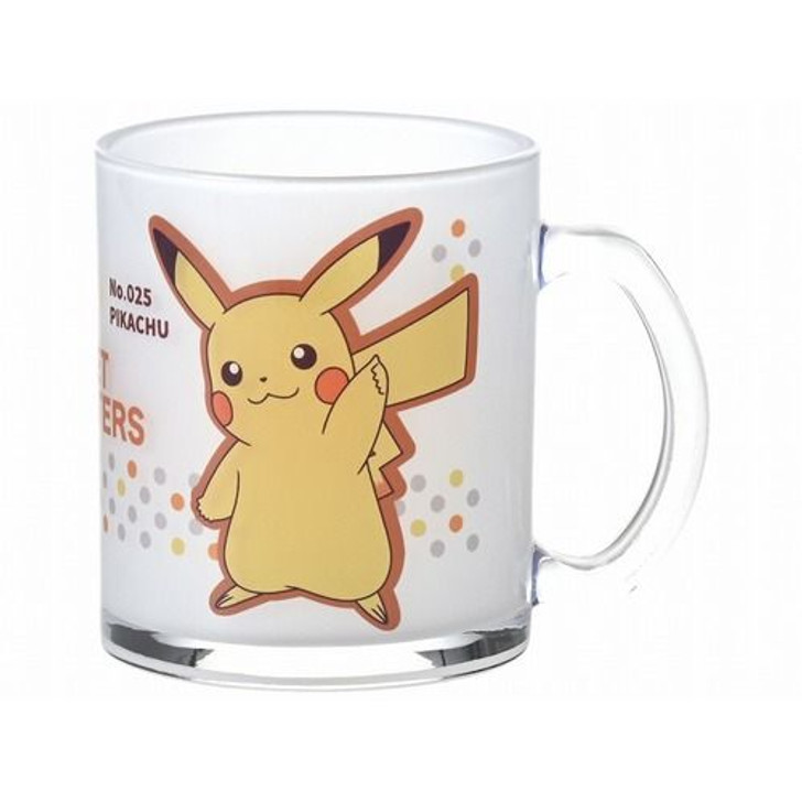 Pokemon Center Original Patterned Glass Mug Pikachu