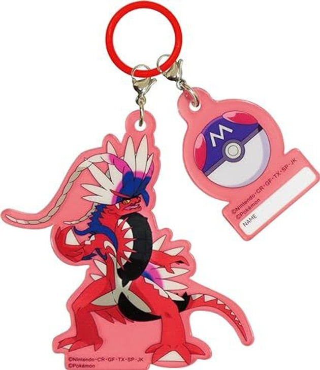 Takara Tomy Pokemon Umbrella Charm with Name Tag Koraidon