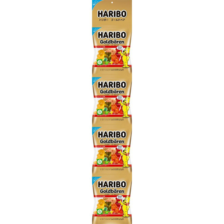 Mitsubishi Foods Gold Bear 4-Series Gummy 64g