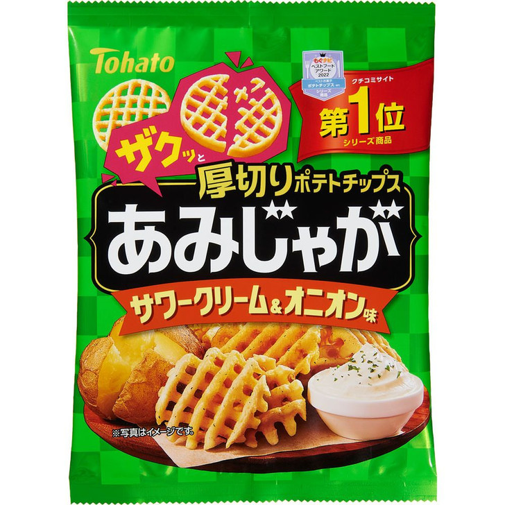 Tohato Amijaga Sour Cream & Onion Flavor 58g