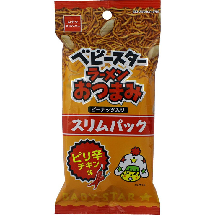 Snack Company Baby Star Ramen Snacks Slim Pack Spicy Chicken Flavor 52g
