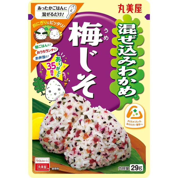 Marumiya Food Industry Mixed Wakame Umejiso 29g