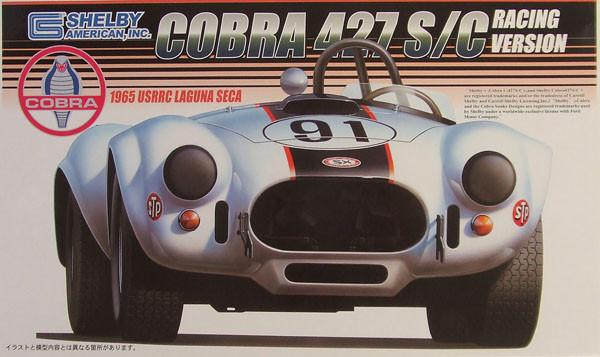 Fujimi RS-56 Shelby Cobra 427 S/C 1965 USRRC 1/24 Scale Kit (4968728120928)